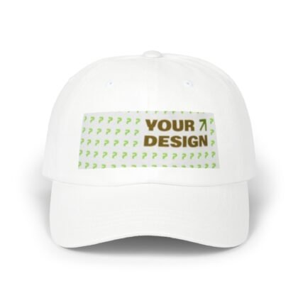 Classic Dad Cap — Custom Embroidered Patch Hat